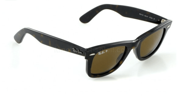 Lunettes de soleil Wayfarer 2140 écaille 