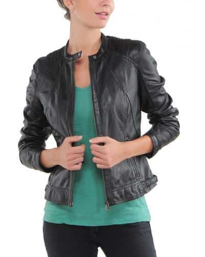 blouson-cuir-oakwood-femme