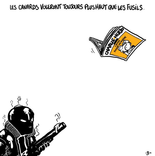 Hommage de Boulet à Charlie Hebdo