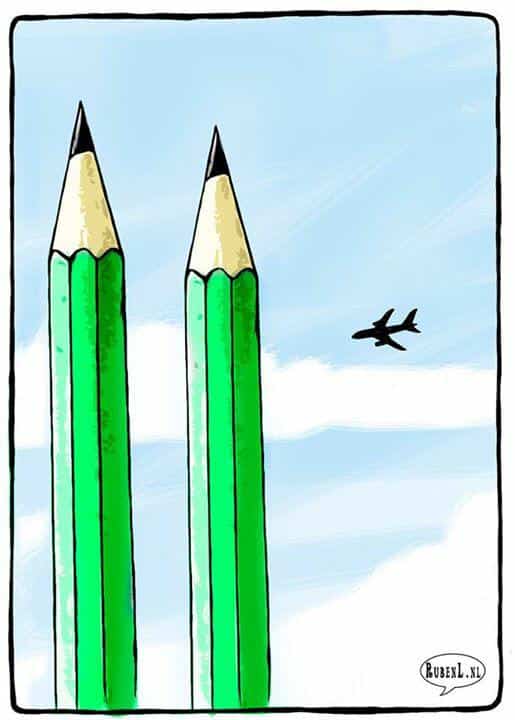 Hommage de Ruben L à Charlie Hebdo