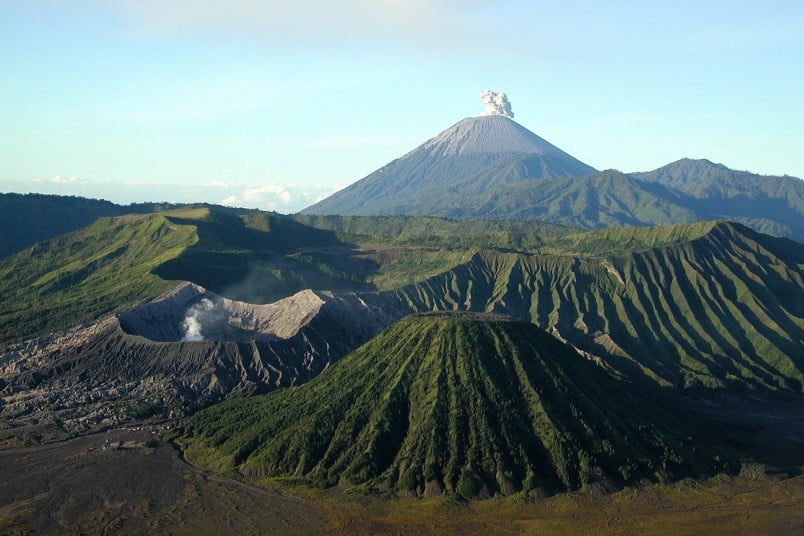 volcan indonesie