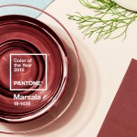 Design : le Marsala, couleur de l&rsquo;année 2015!