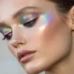 maquillage holographique