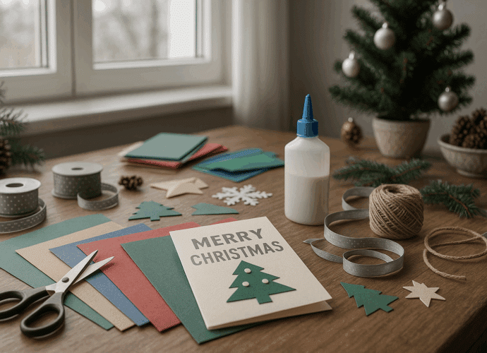 carte de noël à fabriquer